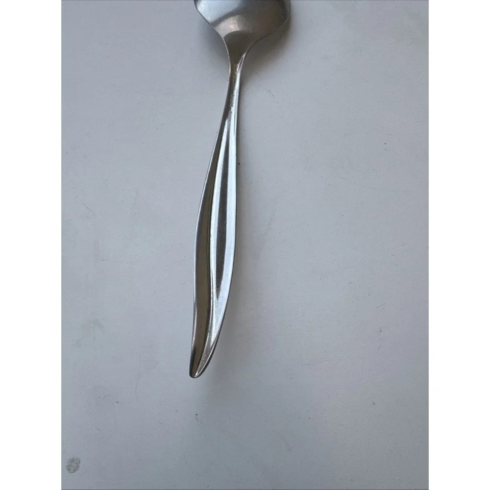 Oneida Craft Surf Maid Cabana Stainless Serving Spoon Flatware‎